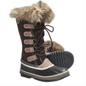 Sorel Joan Of Arctic Boots Leather Size 7